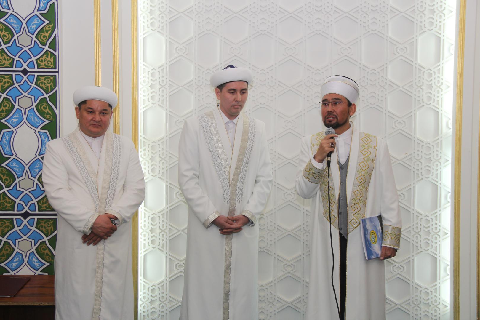 Бас мүфти Қызылорда облысының жаңа өкіл имамын таныстырды