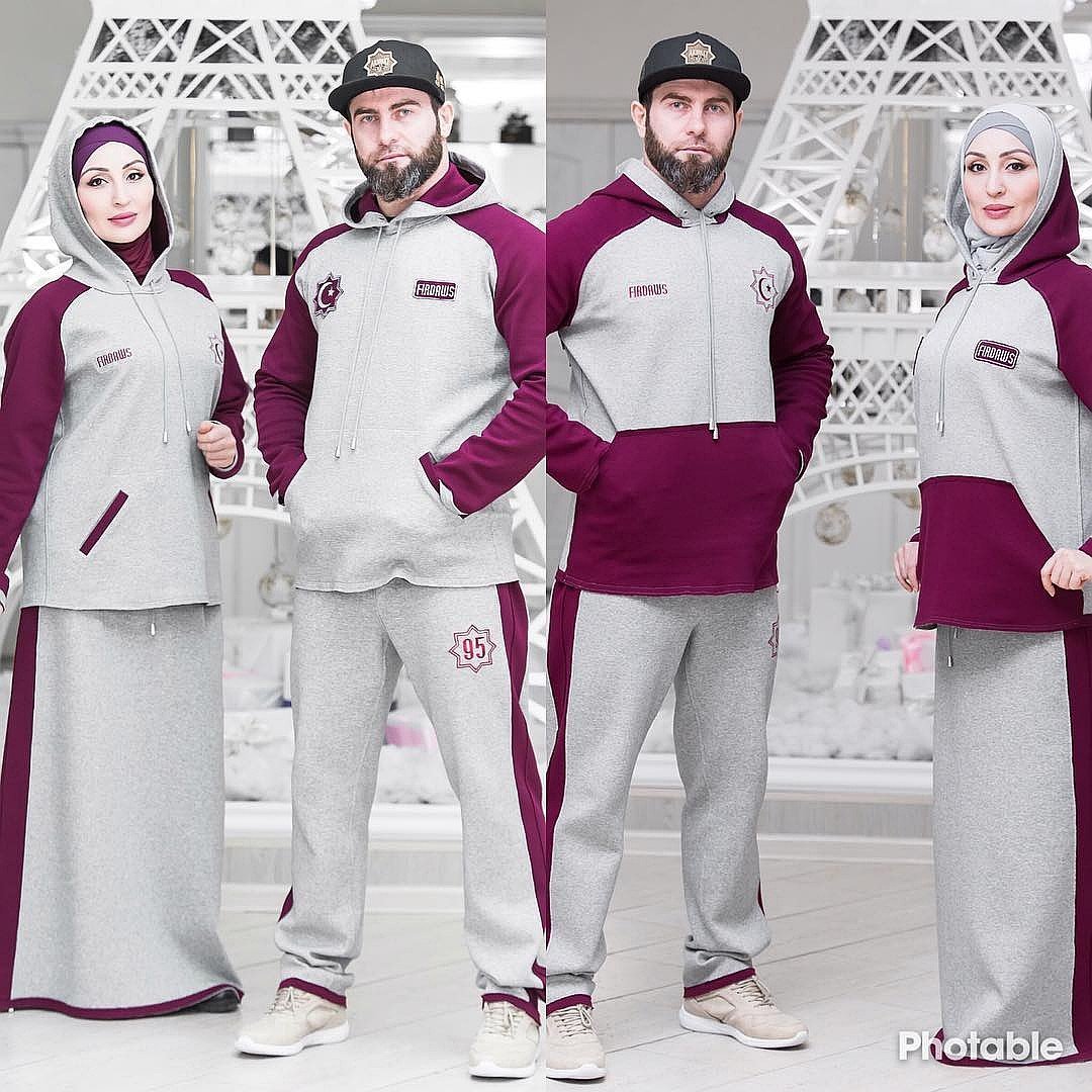 Айшат Кадырова спортивная одежда