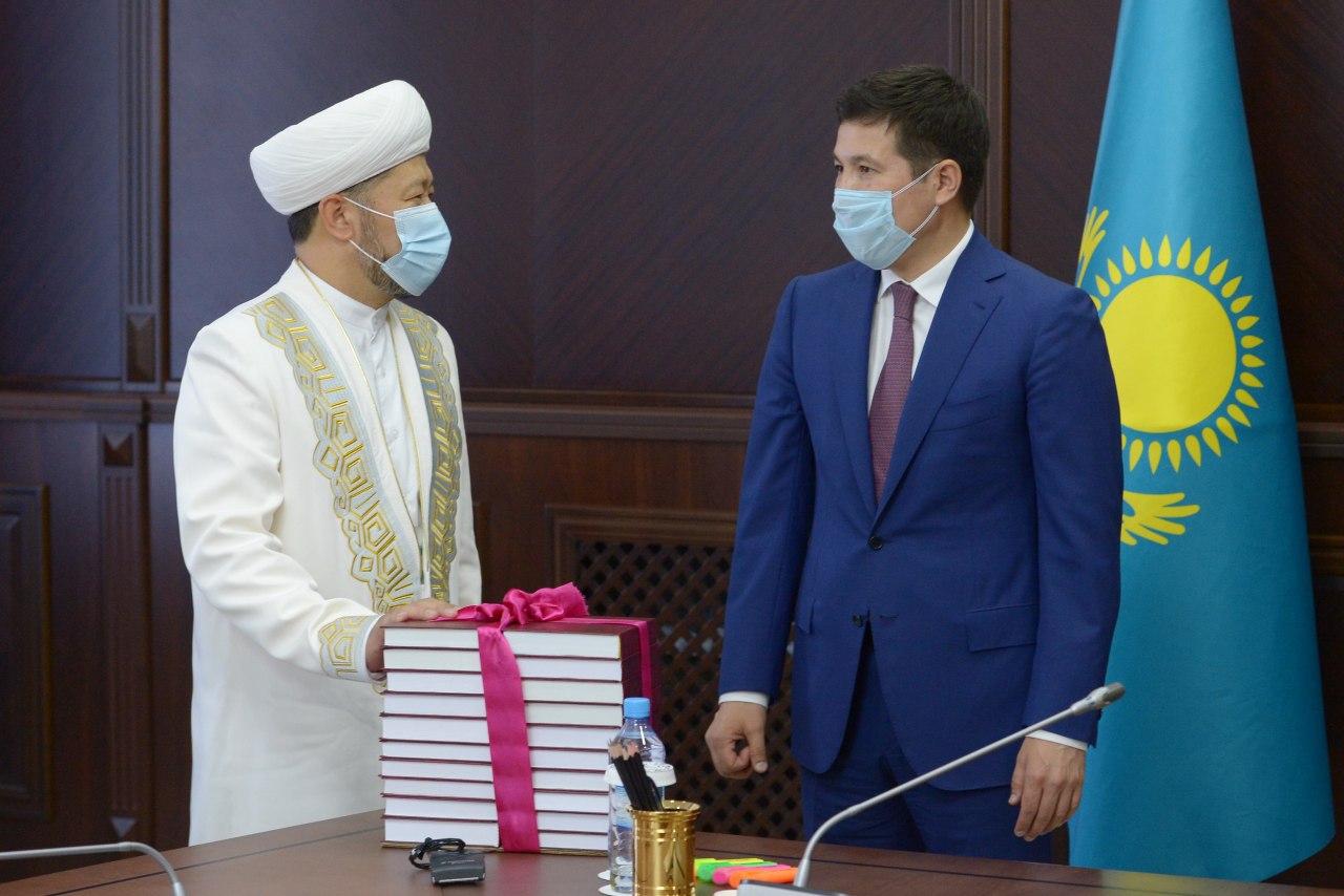 Верховный муфтий обсудил с акимом Павлодарской области религиозную ситуацию в регионе (ФОТО)