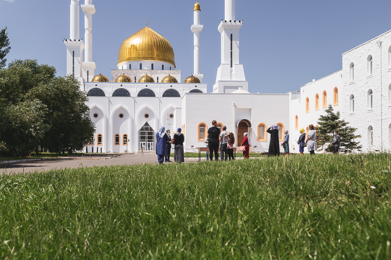 «Нұр Астана» мешітінде қайырымдылық шарасы жалғасуда