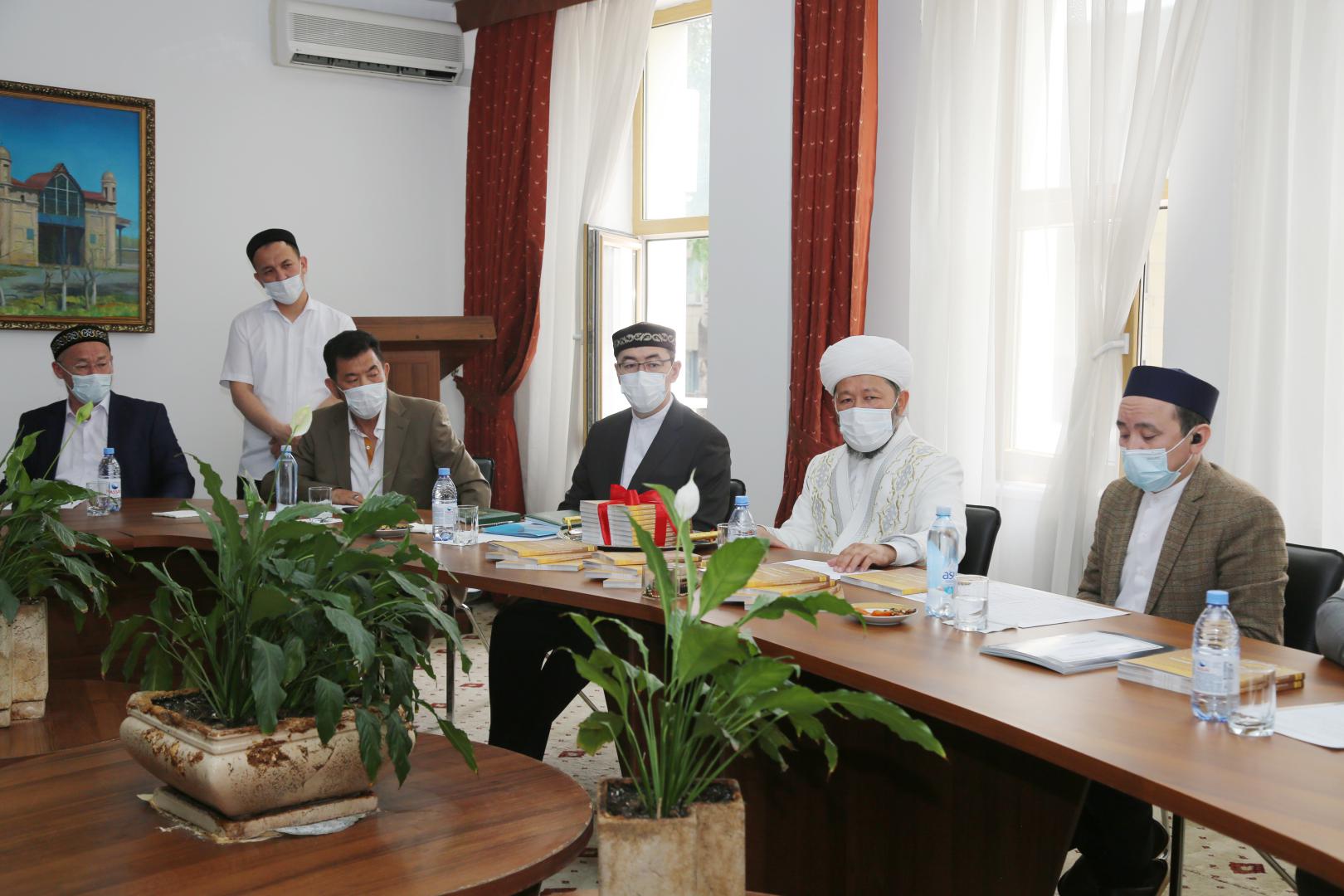 Бас мүфти Зекет өкілдерімен кездесті