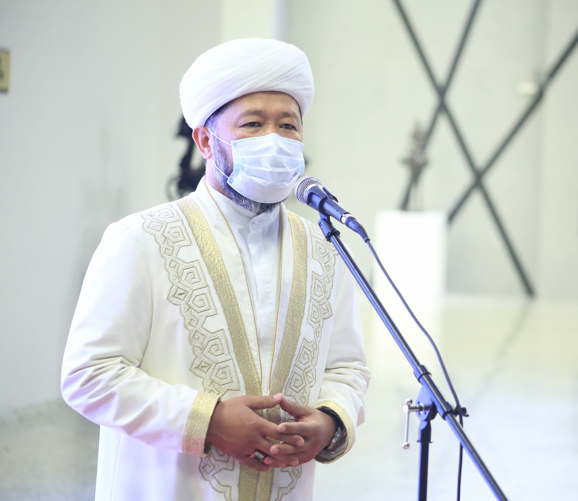 Бас мүфти халықаралық фотокөрменің ашылуына қатысты