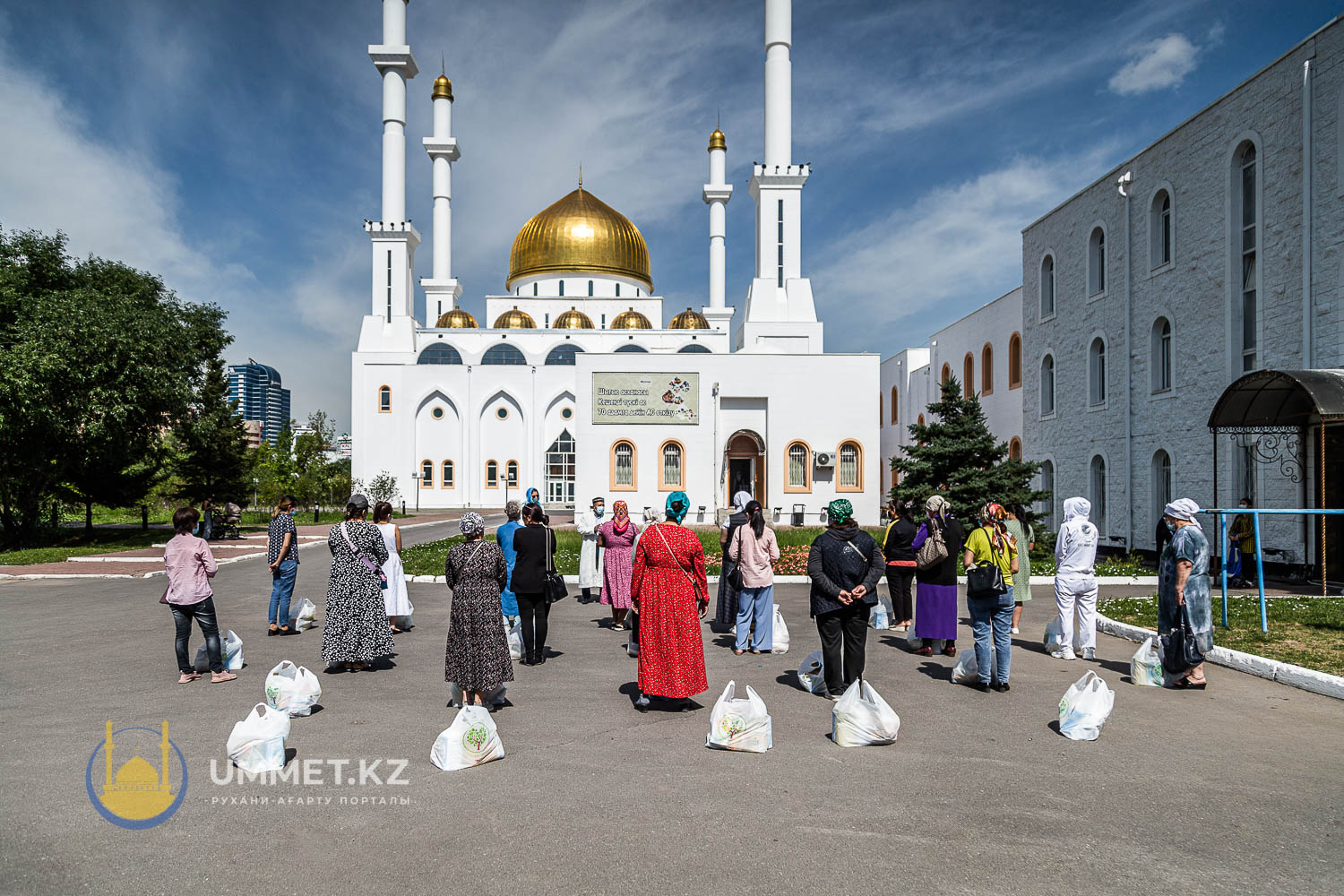 «Нұр-Астана»: Құрбан айт құрметіне қайырымдылық жасалды