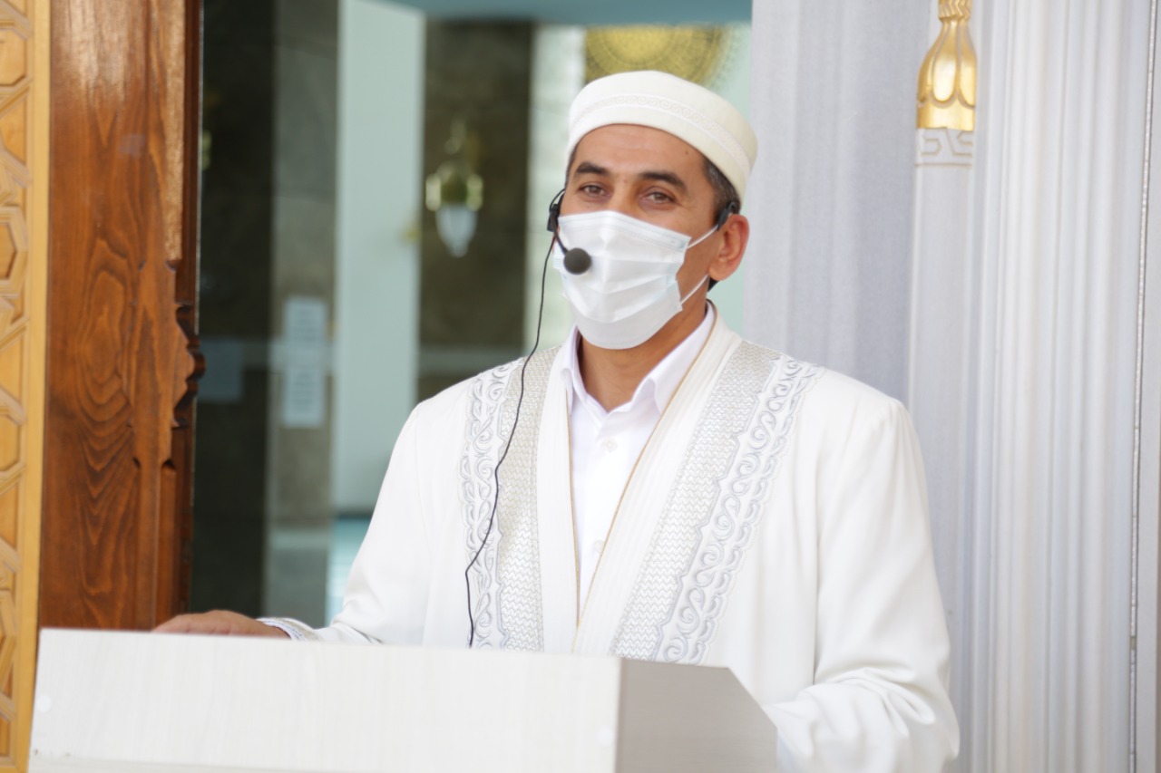 Түркістанда Батыржан Мансұров жұма намазын жүргізді