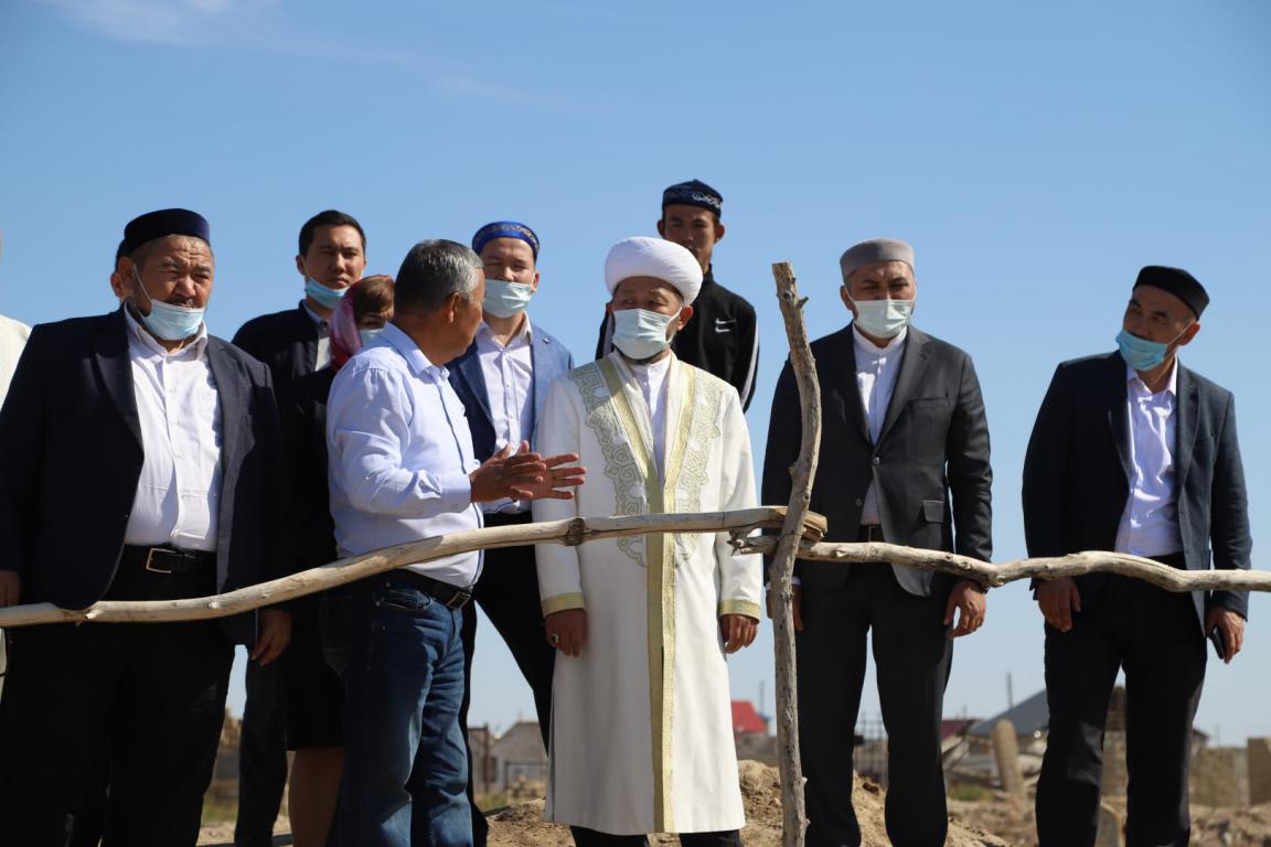 Наурызбай қажы Тағанұлы Сарайшықта Хан ордасын зиярат етті (фото)