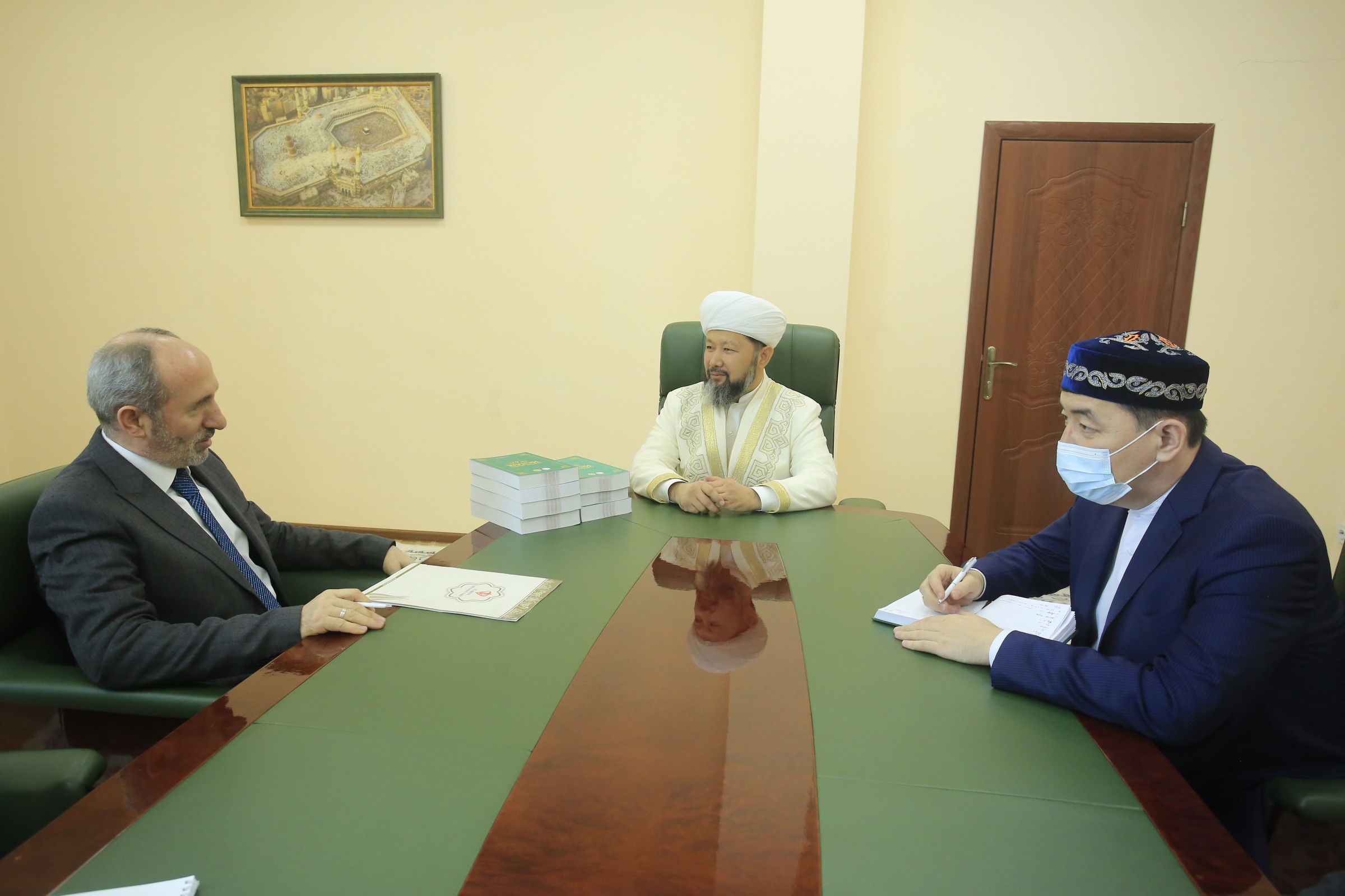 ҚМДБ Төрағасы Түркия елшісінің кеңесшісімен кездесті (фото)