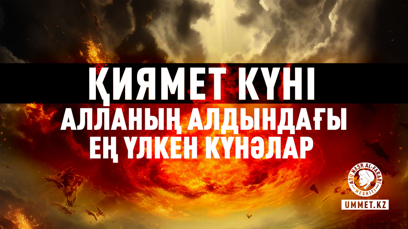 Қиямет күні Алланың алдындағы ең үлкен күнәлар 