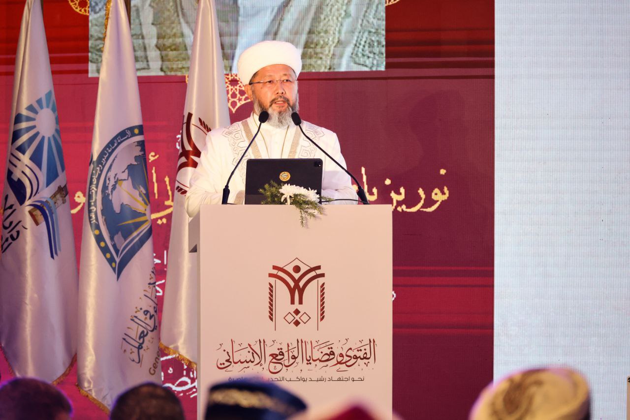 Қазақстан мүфтиі Мысырда өткен ІІ халықаралық пәтуа форумында баяндама жасады