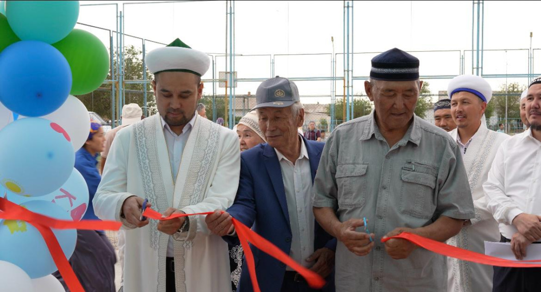 Жамбыл облысында жаңа мешіт ашылды