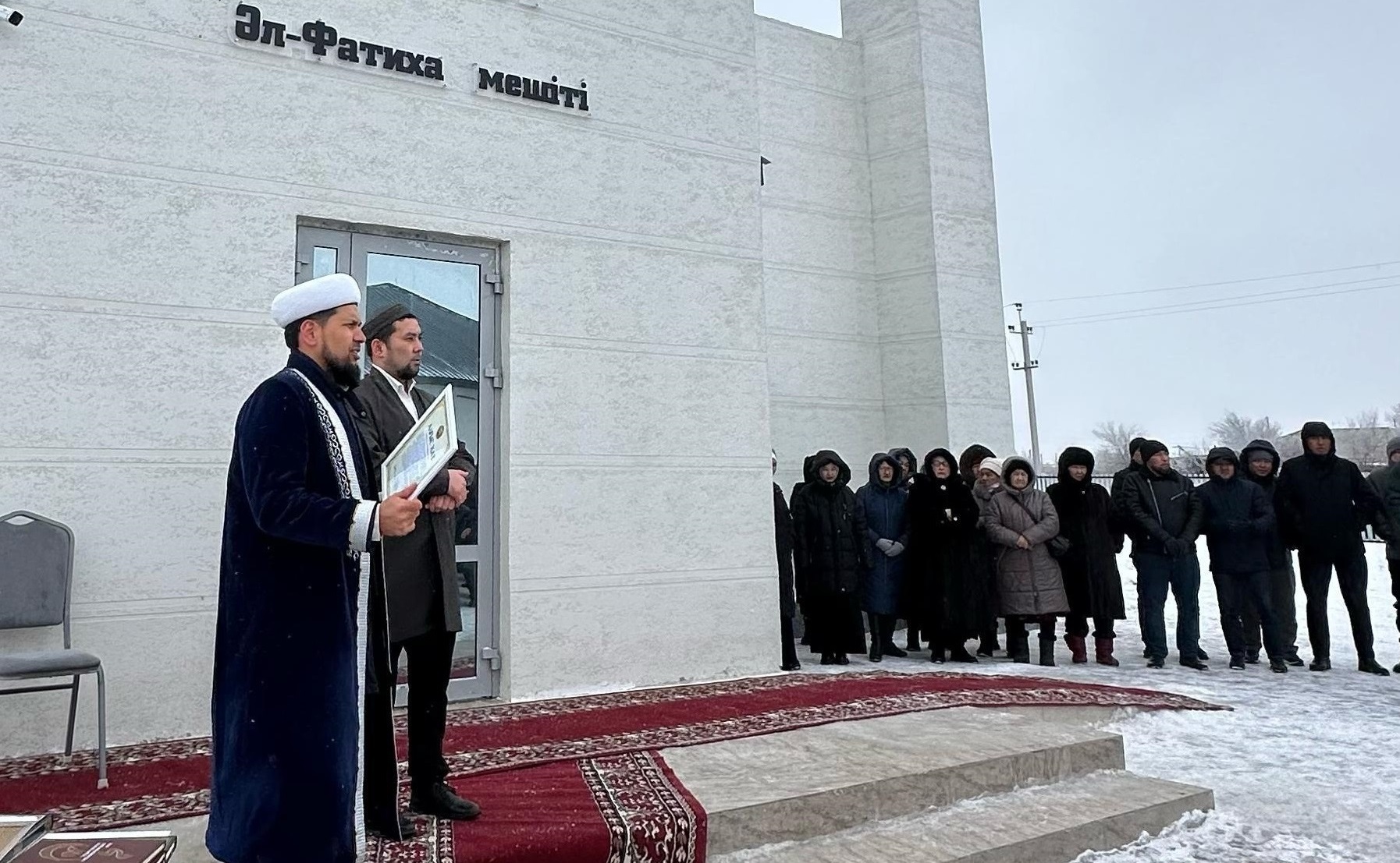 Батыс Қазақстанда жаңа мешіт ашылды