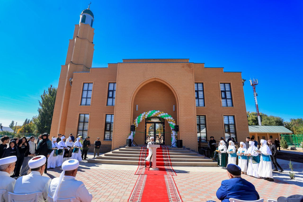Жетісуда жаңа мешіт ашылды