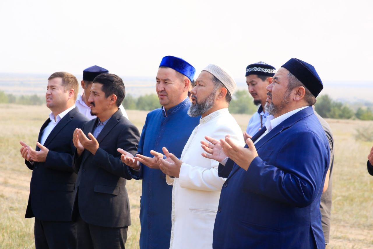 Бас мүфти өрт болған орынға барды (фото)