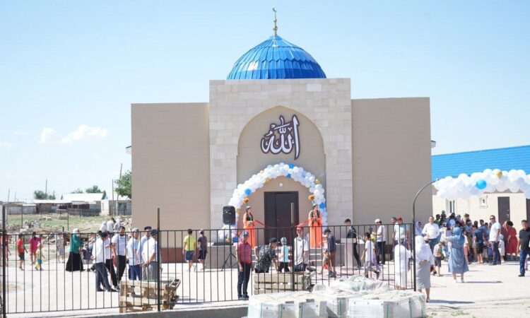 Атырау: Махамбет ауданында мешіт ашылды