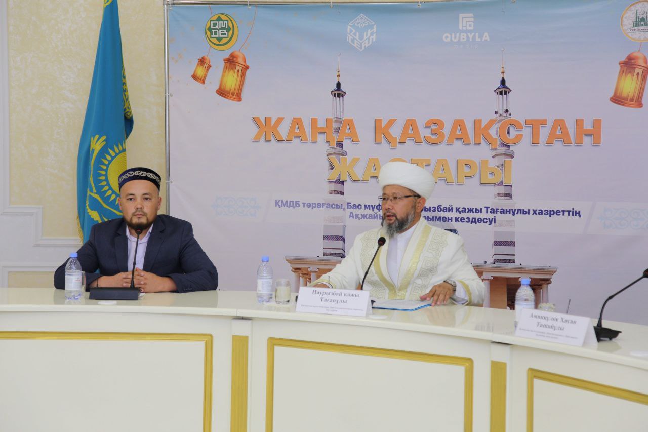 Наурызбай қажы Тағанұлы Ақжайық жастарымен кездесті (фото)