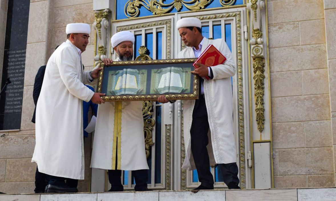 Бас мүфти жаңа мешіттің ашылуына қатысты (фото)