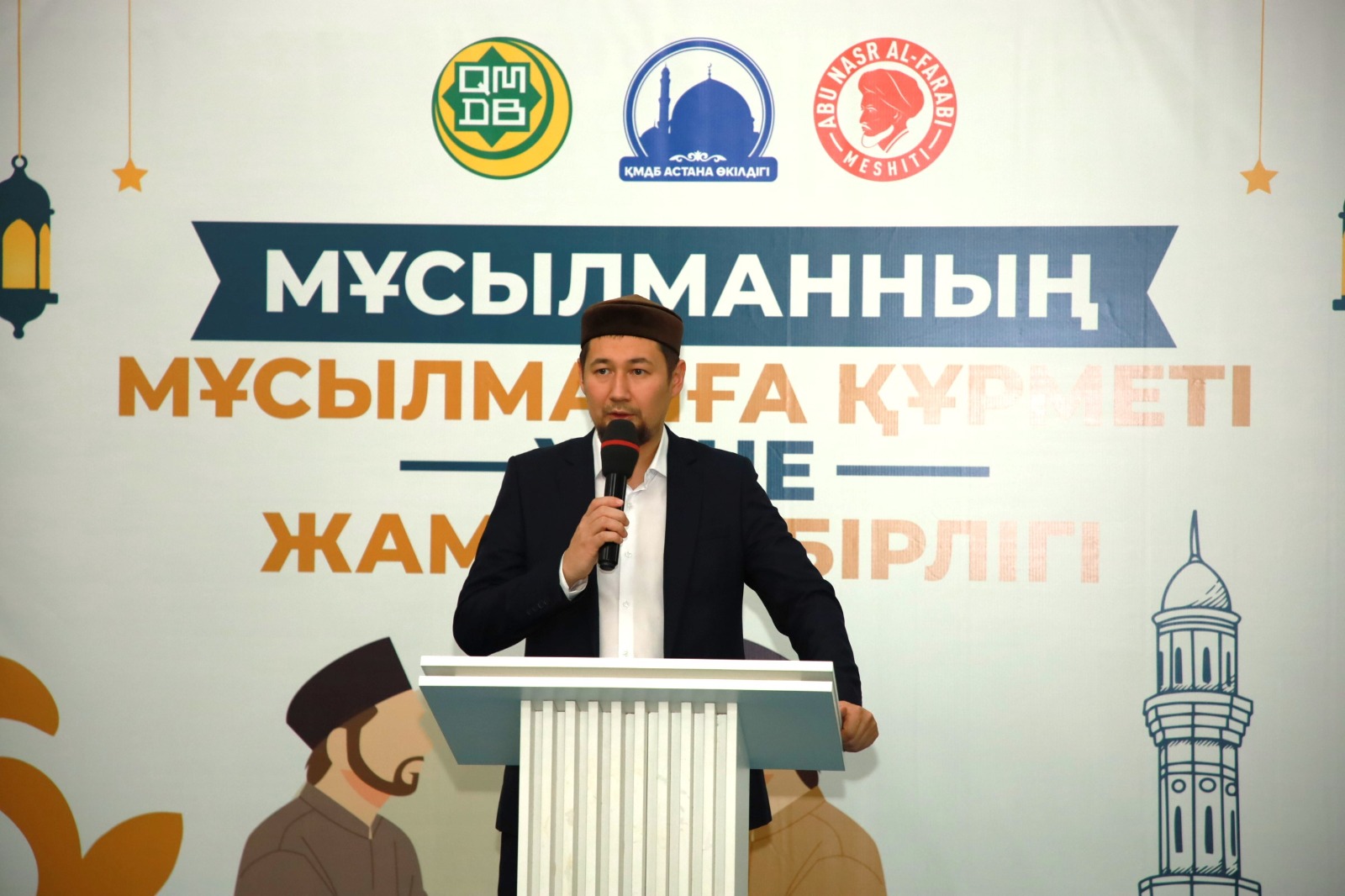 «Әл-Фараби»: РАНТ мүшесі «Жамағат бірлігі» тақырыбында насихат айтты (фото)