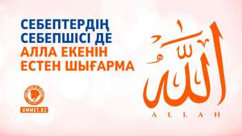 Себептердің Себепшісі де Алла екенін естен шығарма